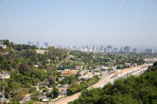 Beautiful view of Los Angeles city © alexandros33