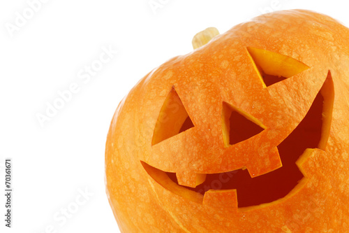 Fototapet Jack O Lantern halloween pumpkin
