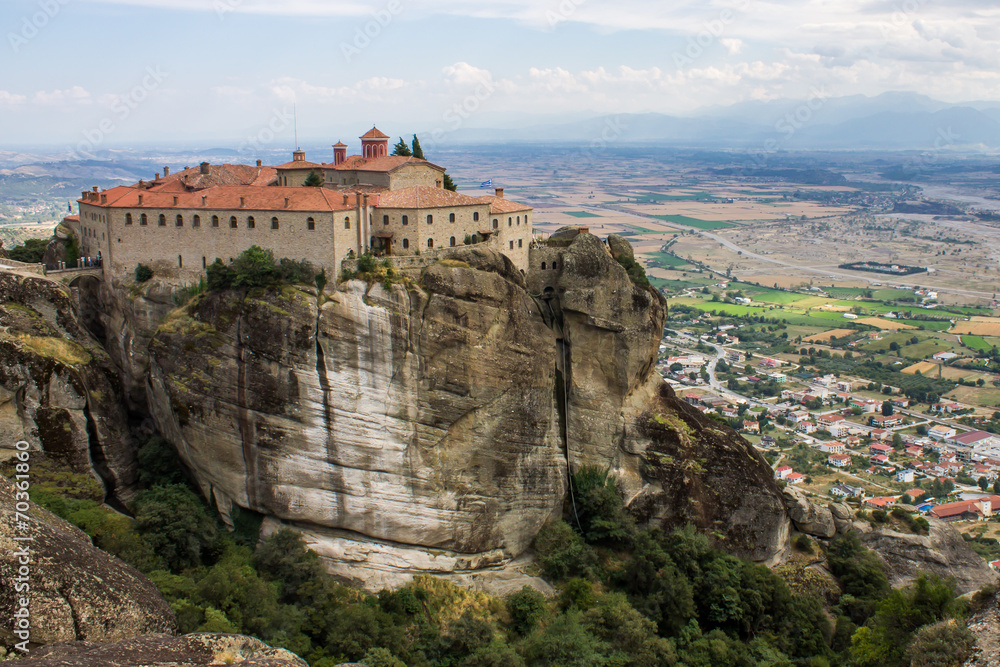 The Metéora in Central Greece