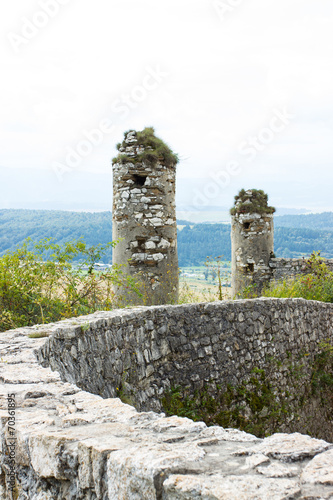 Castle pillars