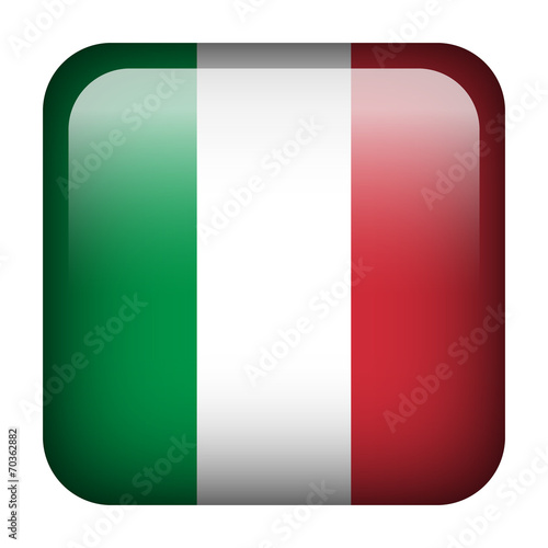 Free Download Italy square flag button - GFXLoad