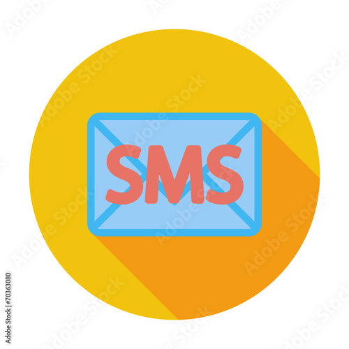 Envelope flat icon.