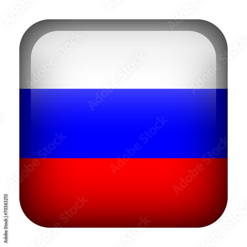 Free Download Russia square flag button - GFXLoad