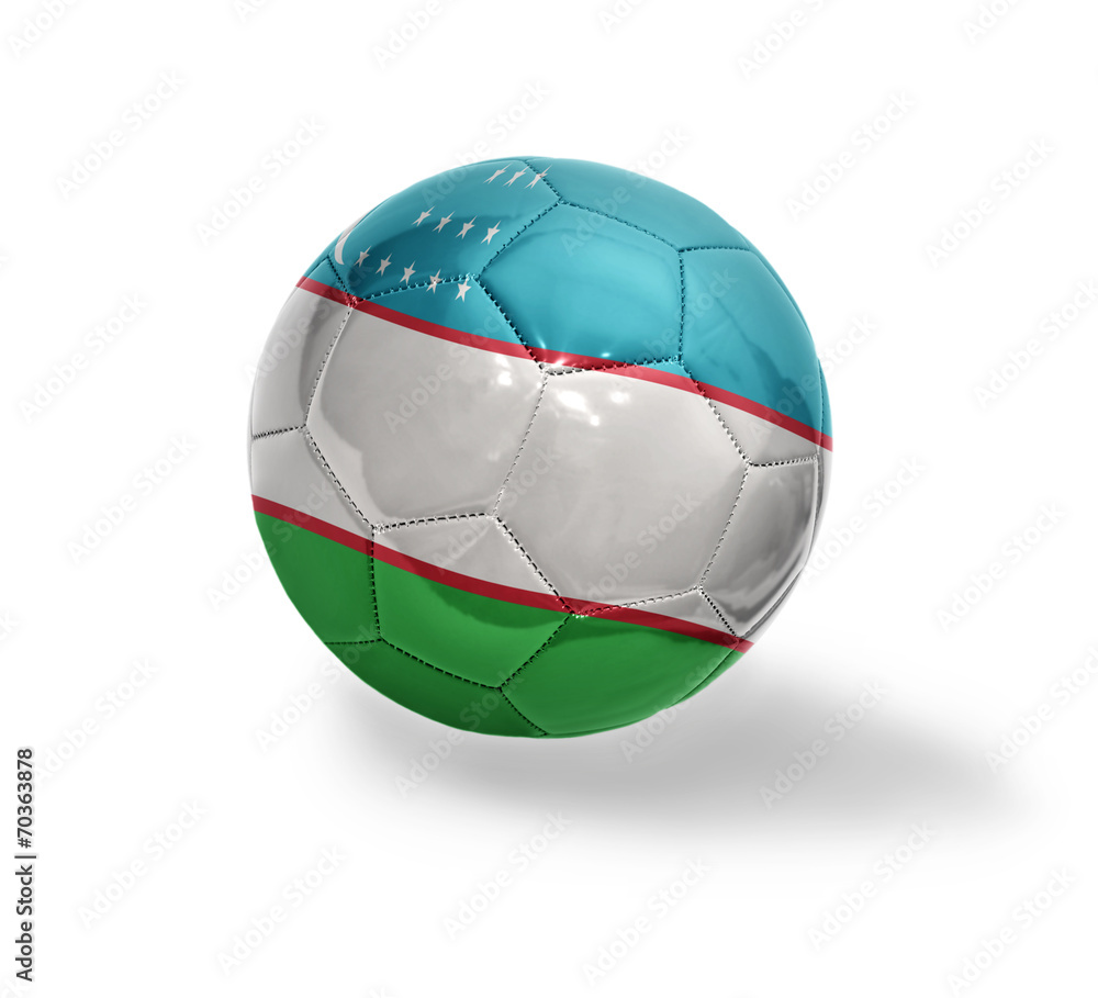 Obraz premium Uzbek Football