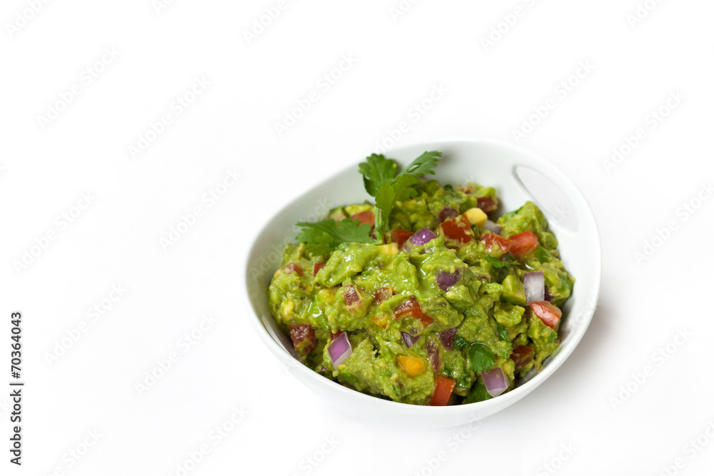 Bowl of Guacamole dip Bowl of Guacamole dip