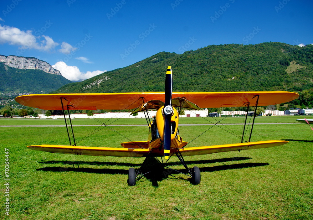 Fototapeta premium avion au décollage