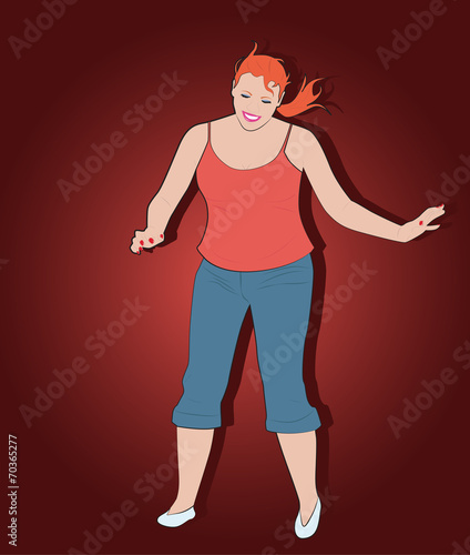 Dancing girl