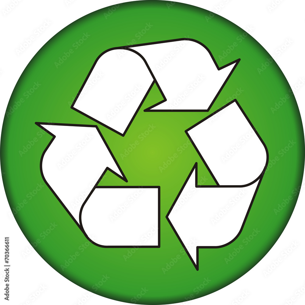 Obraz premium Recycling Zeichen