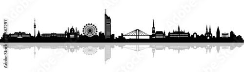 Skyline Wien Schatten