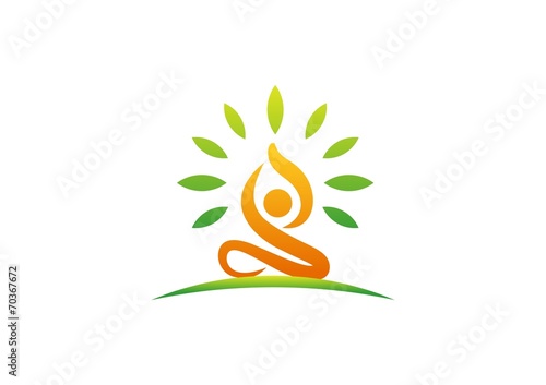 wellness,logo,yoga,fitness,people,health,nature,meditation