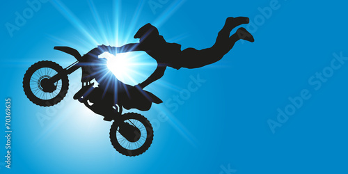 MOTO acrobatique