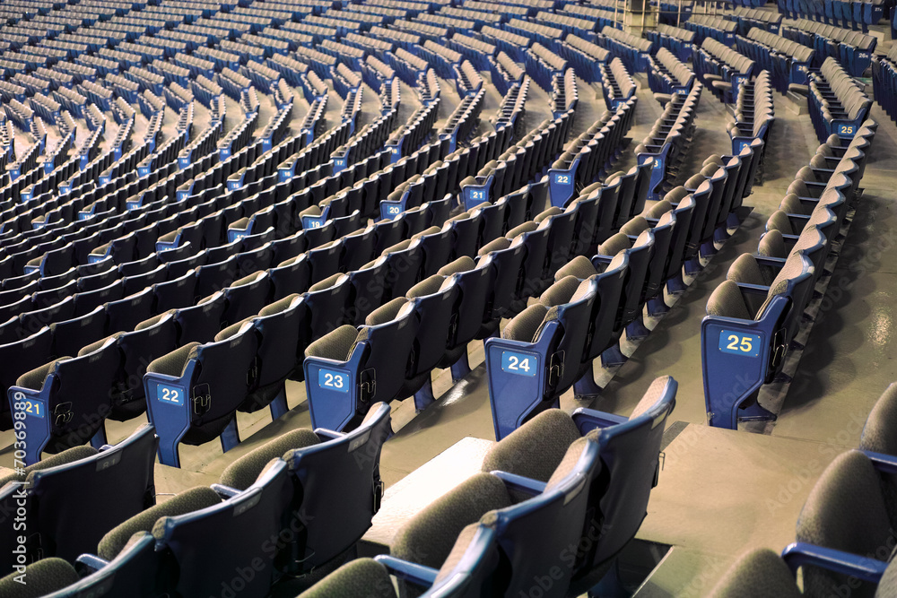 Obraz premium 東京ドーム 客席 座席