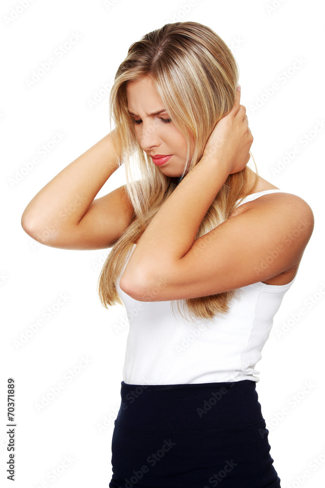 Worried woman Worried woman