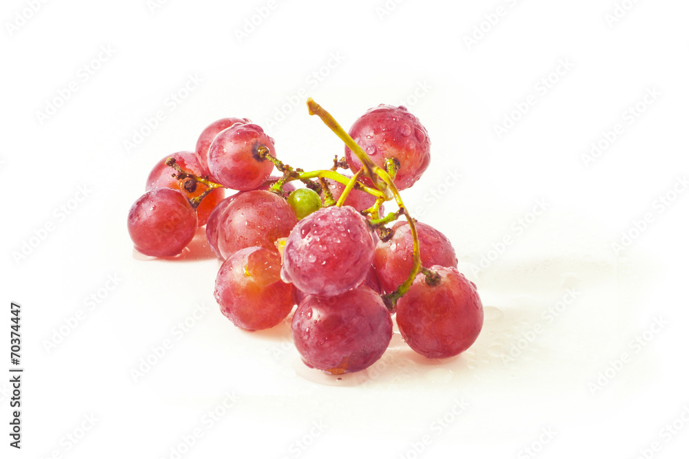 Fototapeta premium Fresh of red grapes
