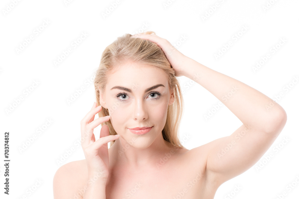 beautiful woman with perfect skin and face beautiful woman with perfect skin and face
