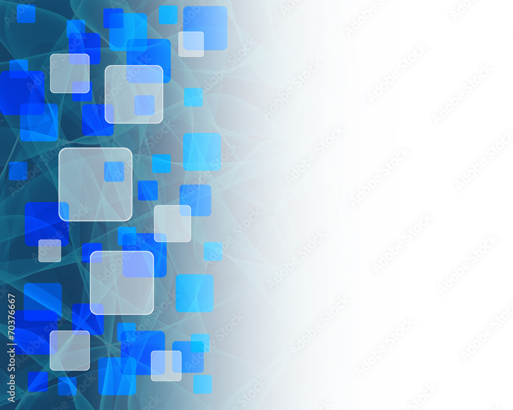 Naklejka premium Digital Squares on abstract background