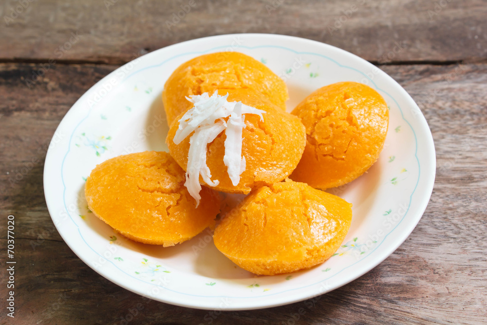 Sugarpalm cake with coconut. Sugarpalm cake with coconut.