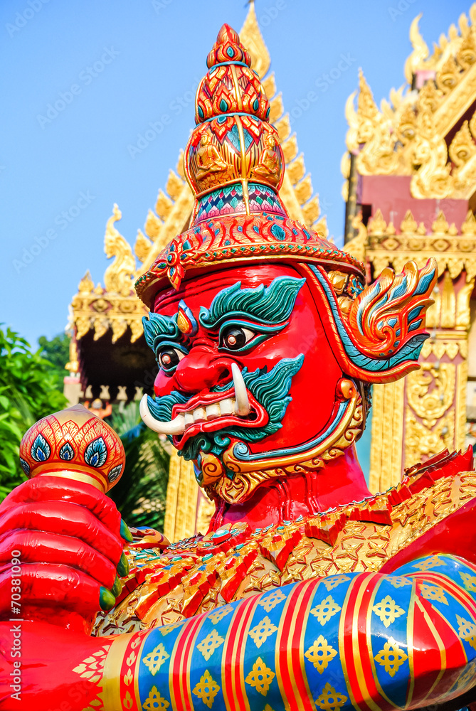 Red Giant statue Red Giant statue