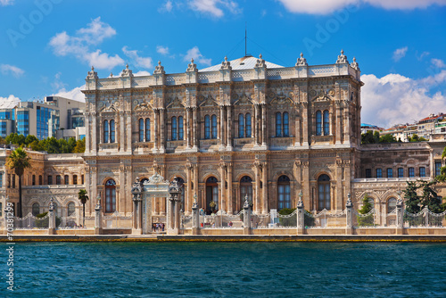 Dolmabahce Palace at Istanbul Turkey photo
