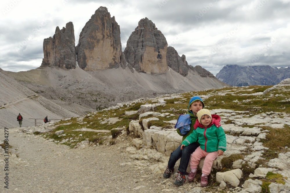 Fototapeta premium vacanza in montagna