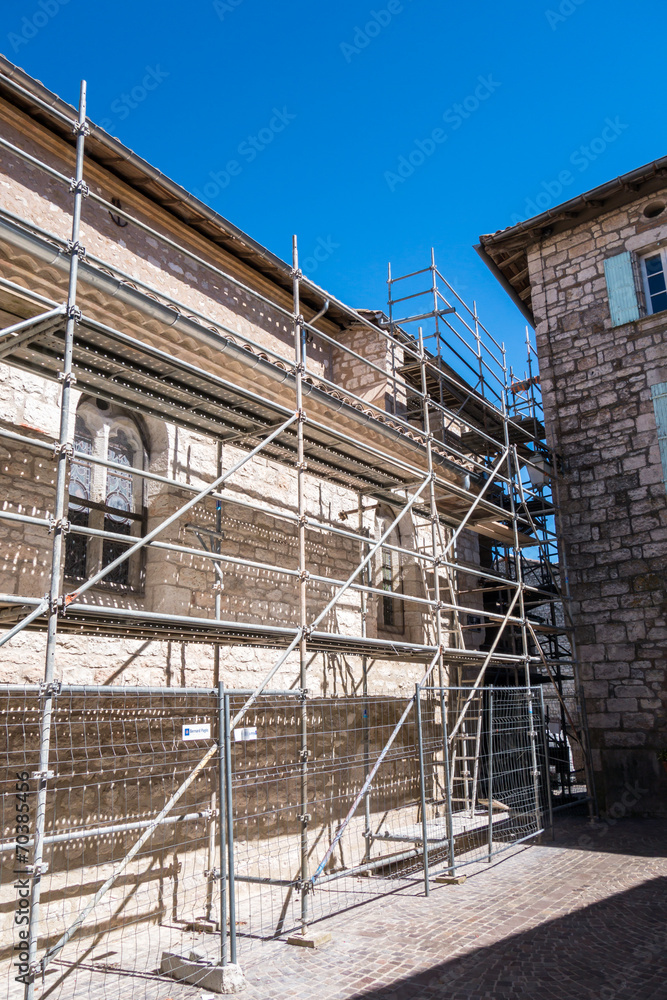 Travaux rénovation église Castelnau-de-Montmiral Travaux rénovation église Castelnau-de-Montmiral