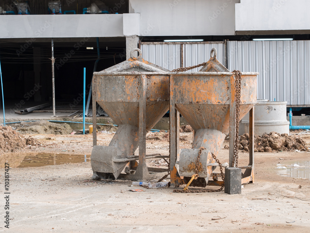 cement tank for construction