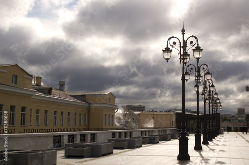 Obraz na płótnie Patriarshiy bridge w salonie