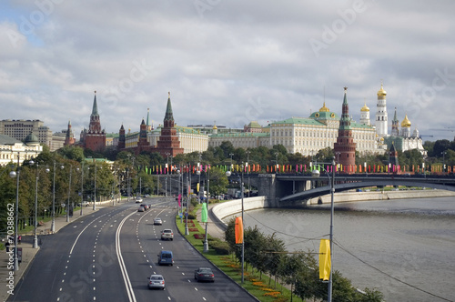Obraz na płótnie Moscow w salonie