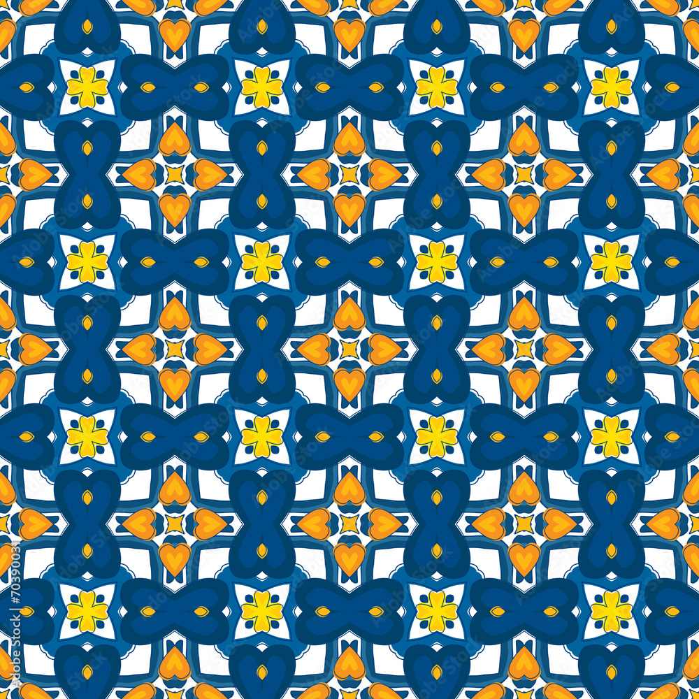 Naklejka premium Portuguese tiles