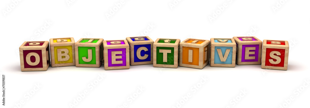 Objectives Play Cubes Objectives Play Cubes