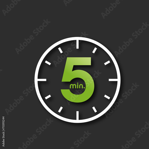 chronomètre 5 minutes