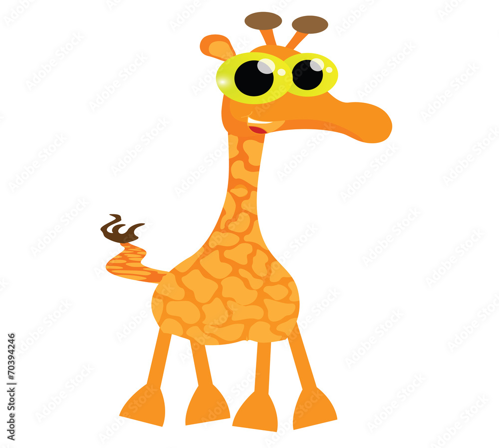 Obraz premium giraffe cartoon
