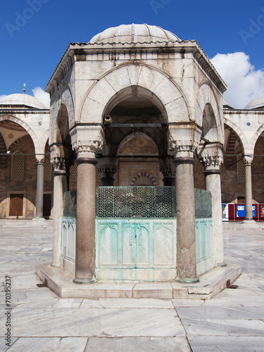 Blue Mosque, Ablution fountain