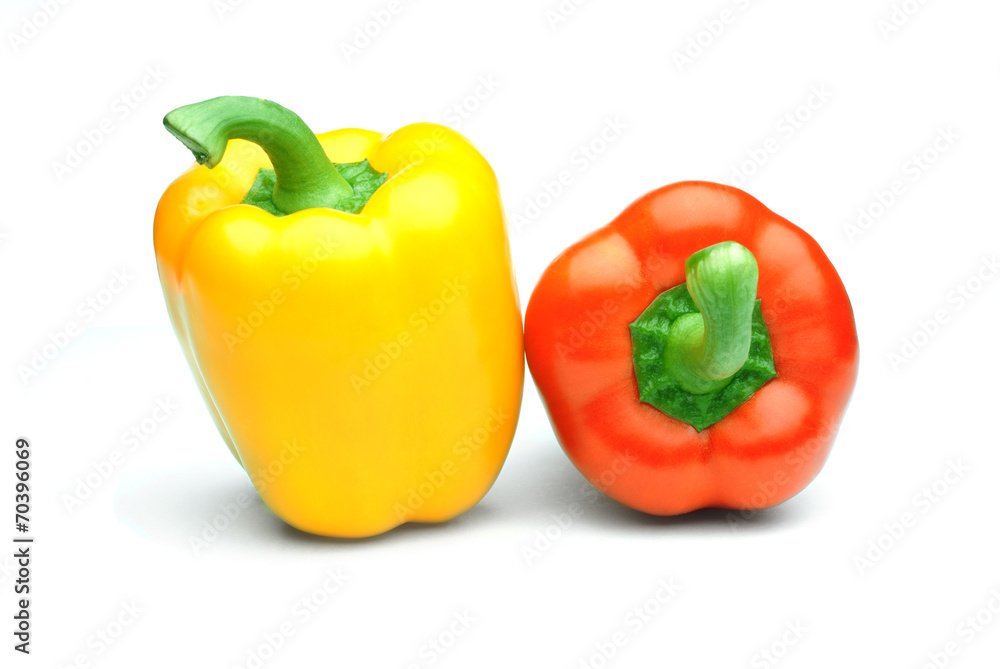 color paprika isolated color paprika isolated