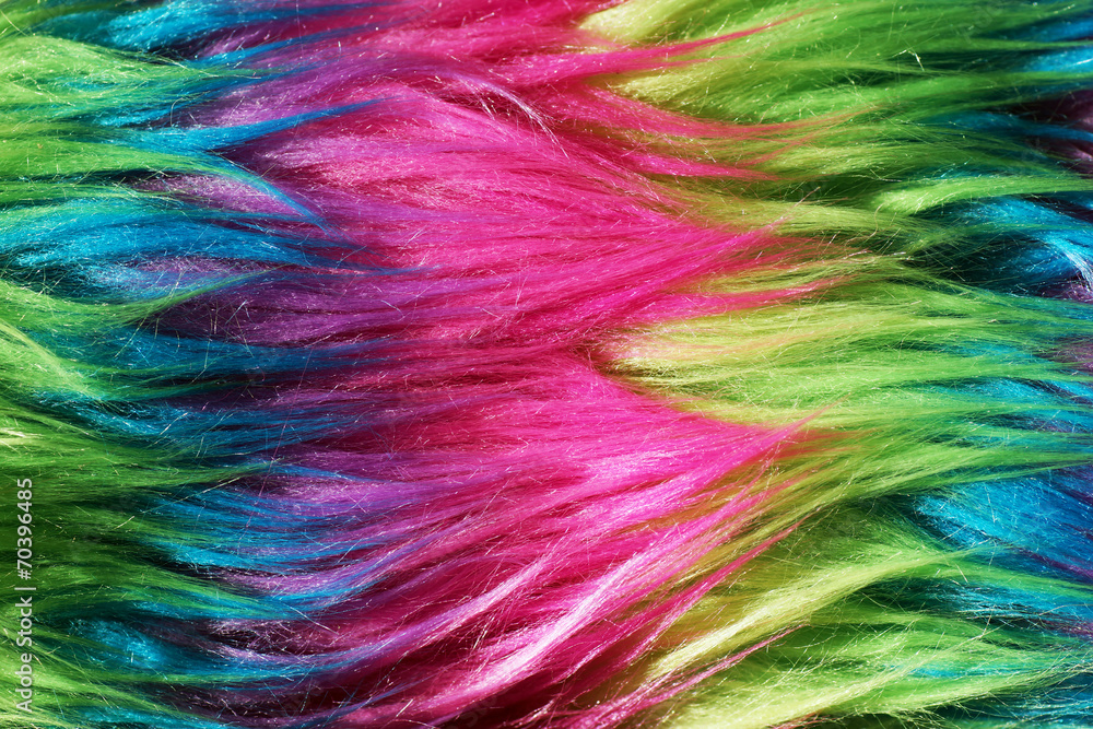Neon color faux fur background 2 Neon color faux fur background 2