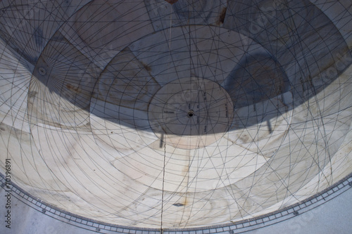 Astrological and astronomical instrument at Jantar Mantar