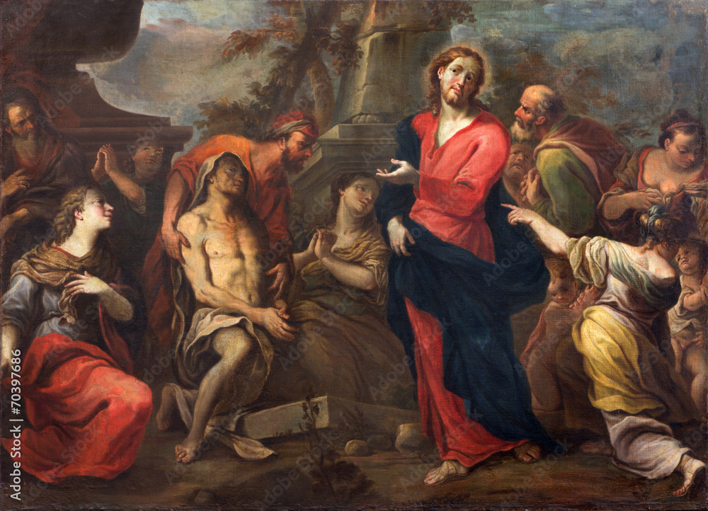 Treviso - The Resurrection of Lazarus in saint Nicholas church