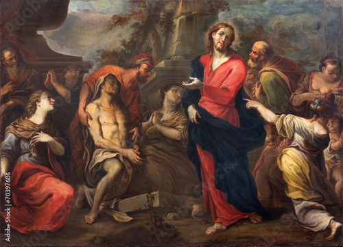Treviso - The Resurrection of Lazarus in saint Nicholas church