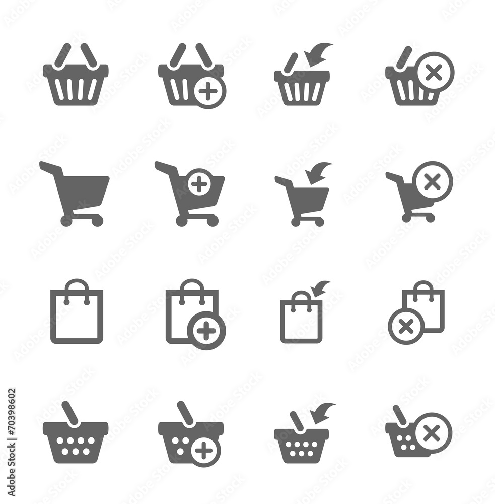 Shopping Bags and Carts