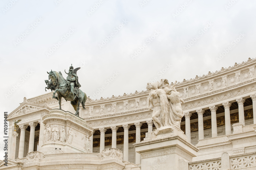 National Monument to Victor Emmanuel II, Rome, Italy