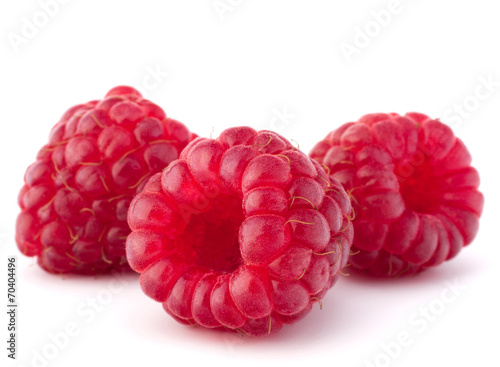 Ripe raspberries