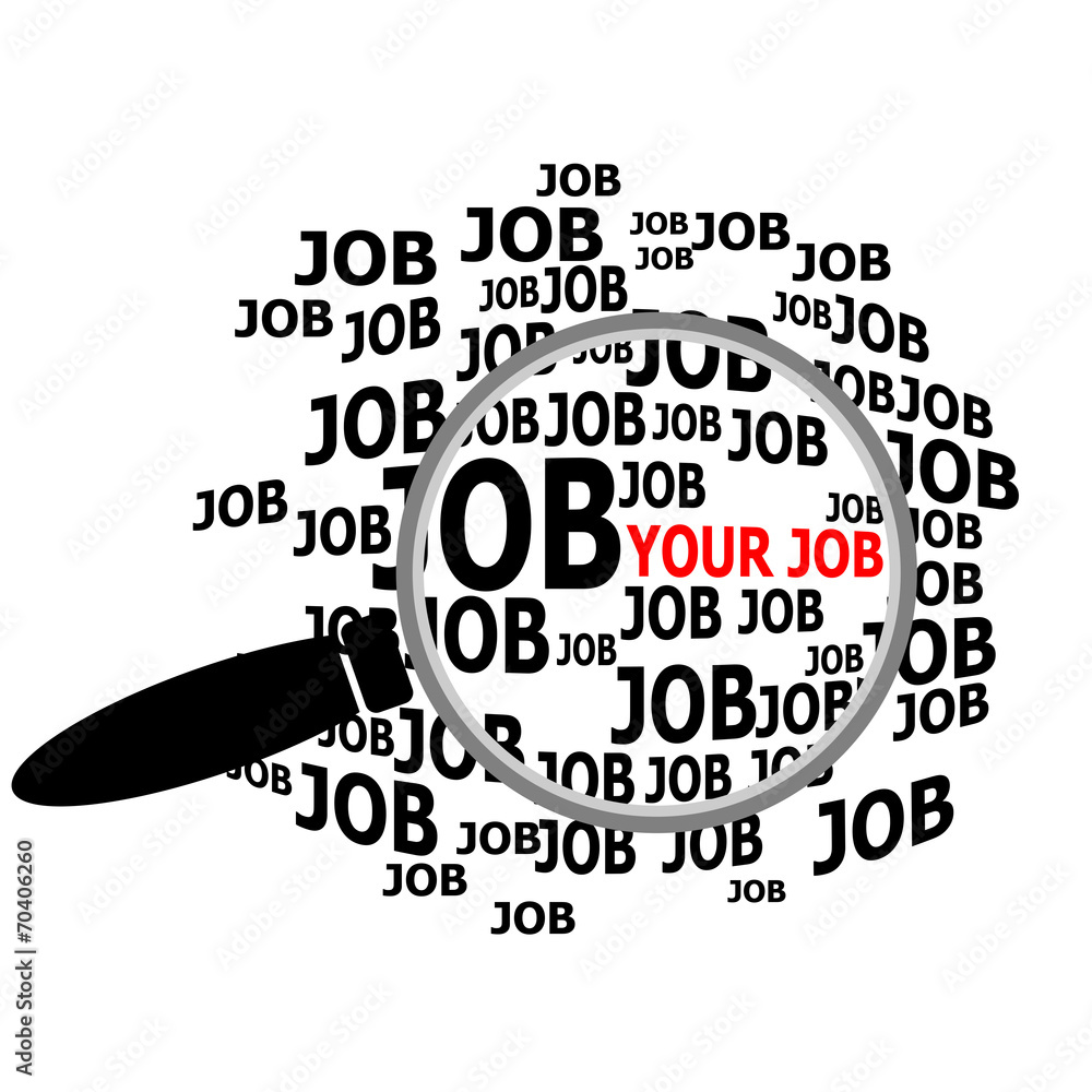Job Suche, Your Job Adobe Stock