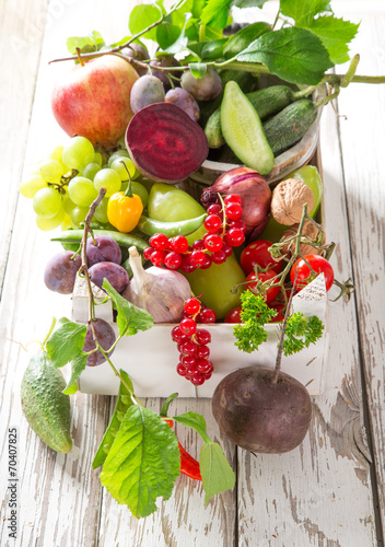Healthy organic vegetable o...