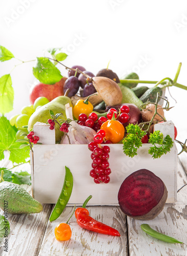 Healthy organic vegetable o...