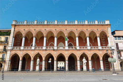 Padua - The Venetian palace neart the Prato della Vale.