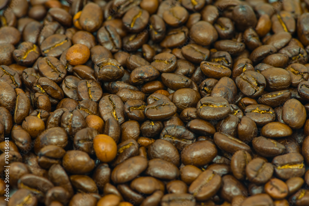 Coffee beans background Coffee beans background
