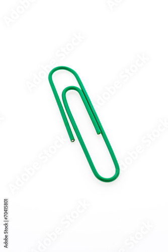 Wallpaper Mural Paper clip isolated on white background Torontodigital.ca