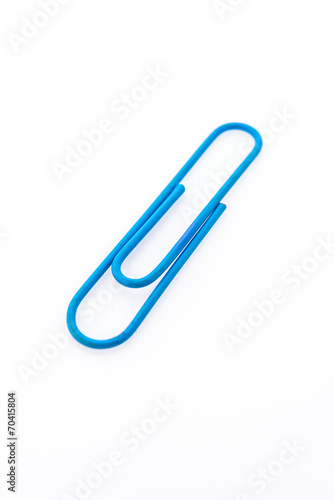 Wallpaper Mural Paper clip isolated on white background Torontodigital.ca