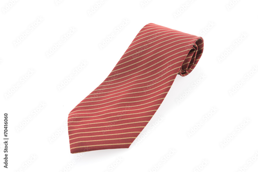 Necktie isolated on white background Necktie isolated on white background
