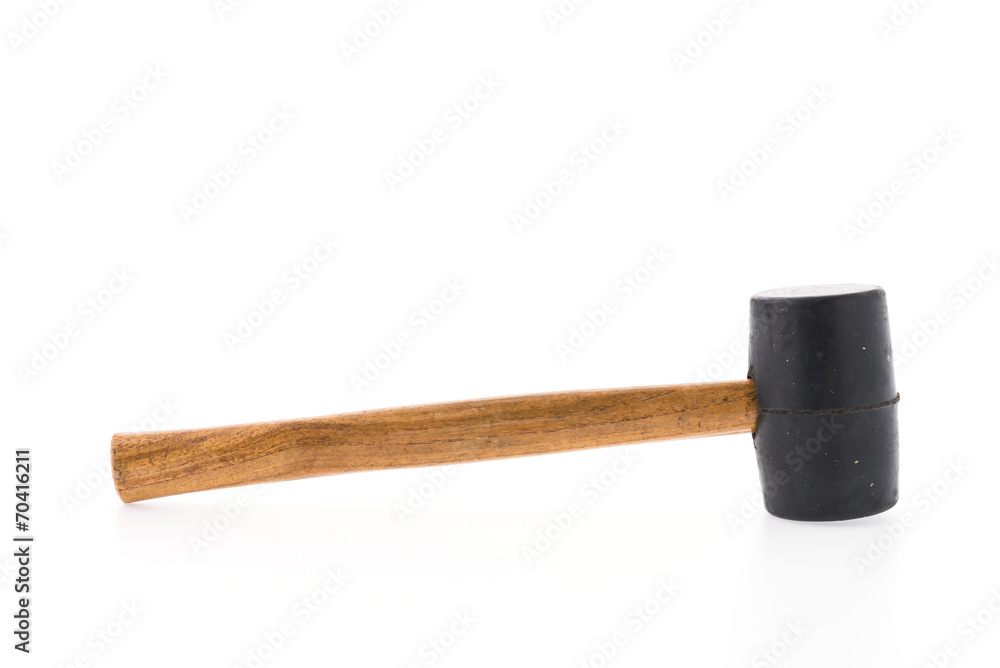 Hammer isolated on white background Hammer isolated on white background